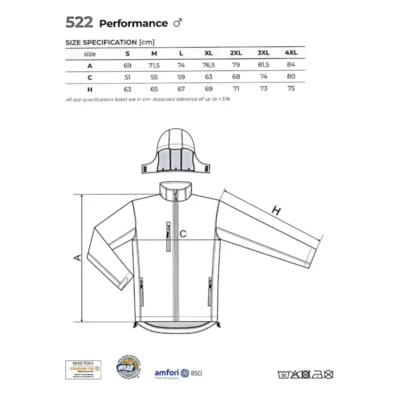 Kurtka męska softshell