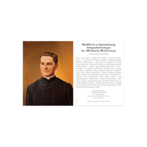 Obrazek z bł. ks. McGivney'em